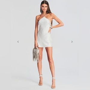 Retrofete White Charmaine Dress